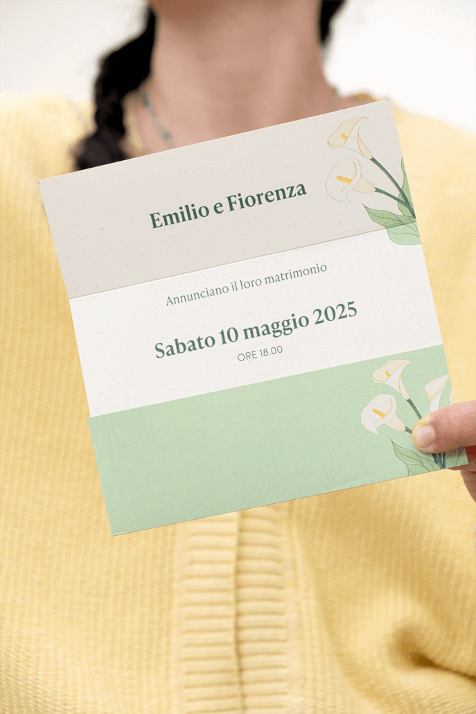 Partecipazioni di matrimonio personalizzate